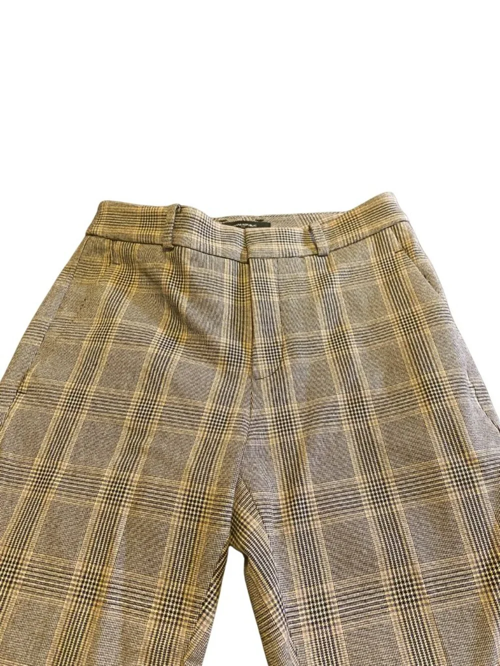 Banana Republic Women's Sloan Slim High-Rise Ankle Glen Plaid Pants Size 0 NWOT